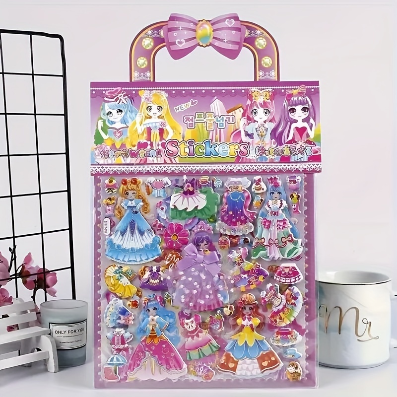 Princess Dress Up Puffy Sticke - Model Kit Eva recensione e prezzo